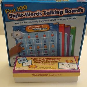 First 100 Sight Words Talking Boards Learning Games